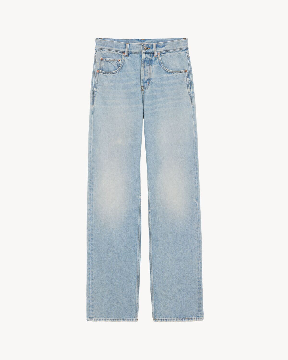 BAGGY DENIM JEANS Saint Laurent DENIM 32