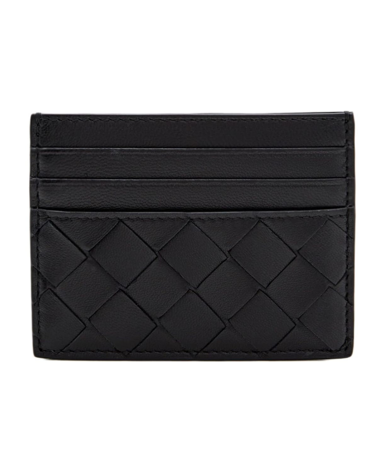 INTRECCIATO CARD HOLDER Bottega Veneta BLACK QT