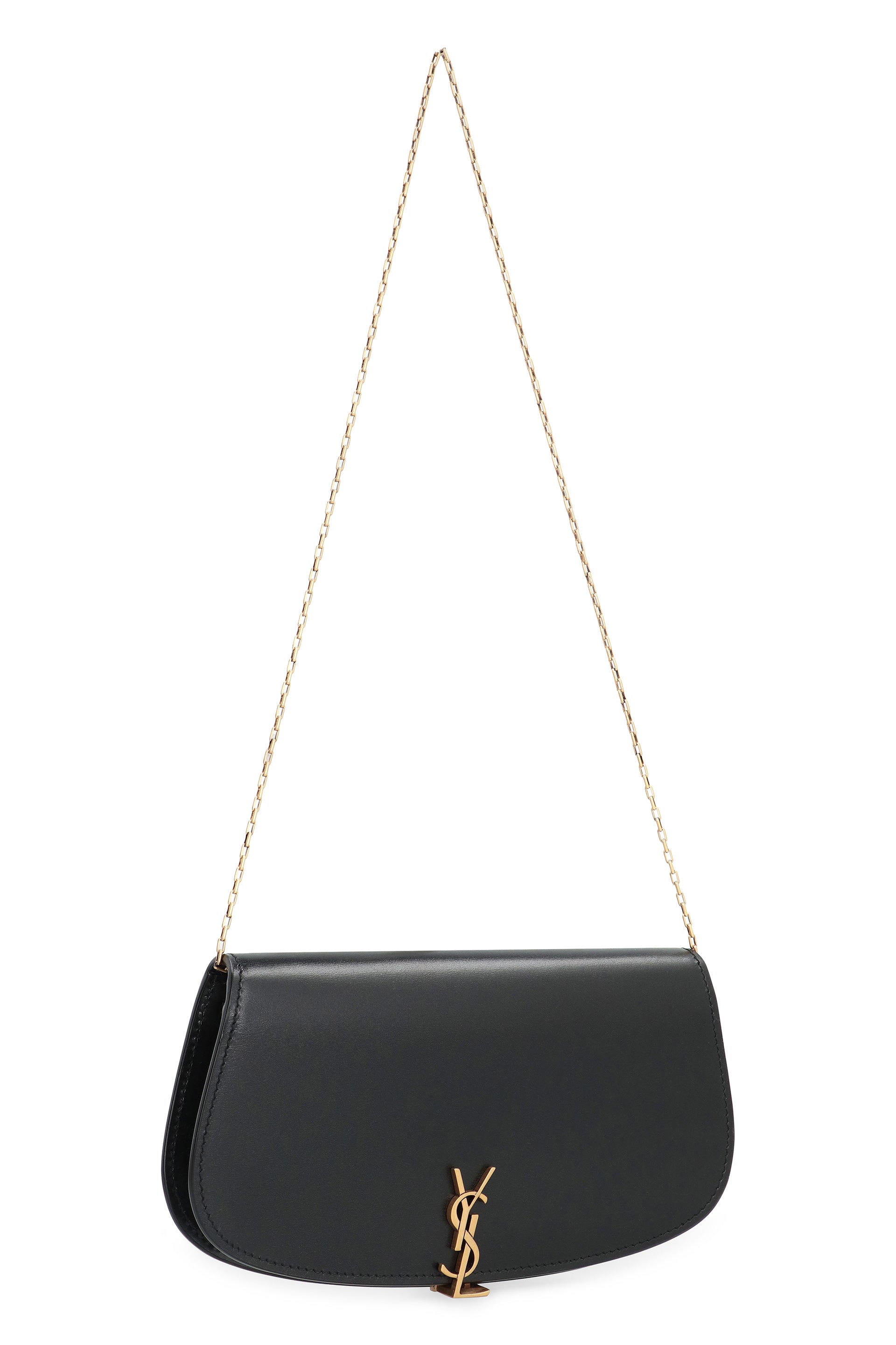 VOLTAIRE LEATHER WALLET ON CHAIN Saint Laurent