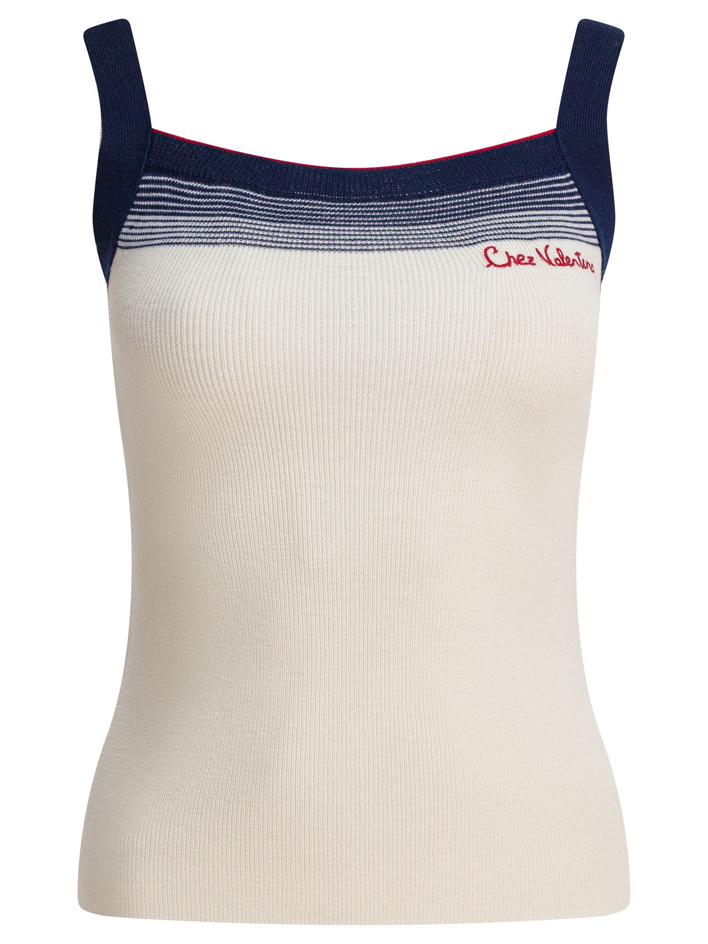 WHITE VIRGIN WOOL TOP Valentino WHITE S