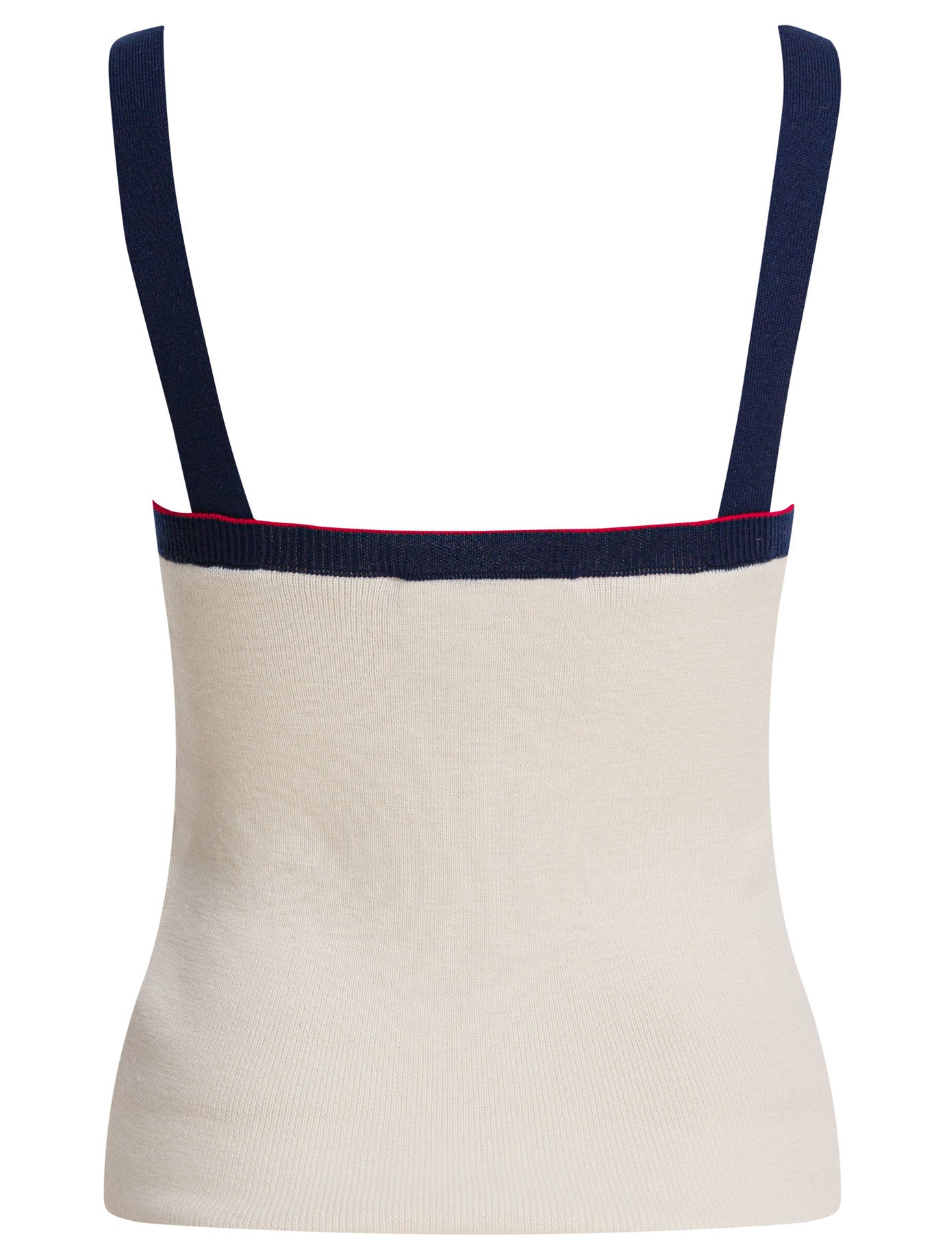 WHITE VIRGIN WOOL TOP Valentino