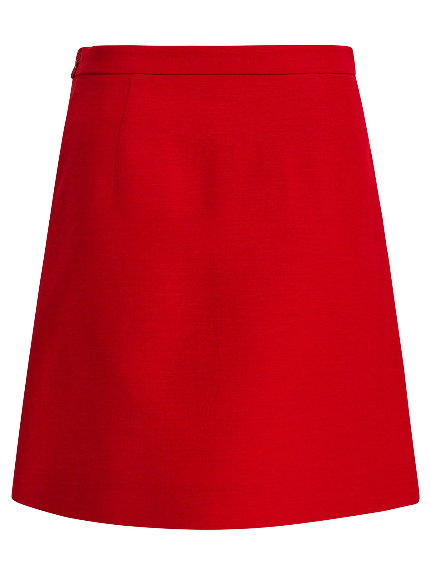 RED SILK SKIRT Valentino