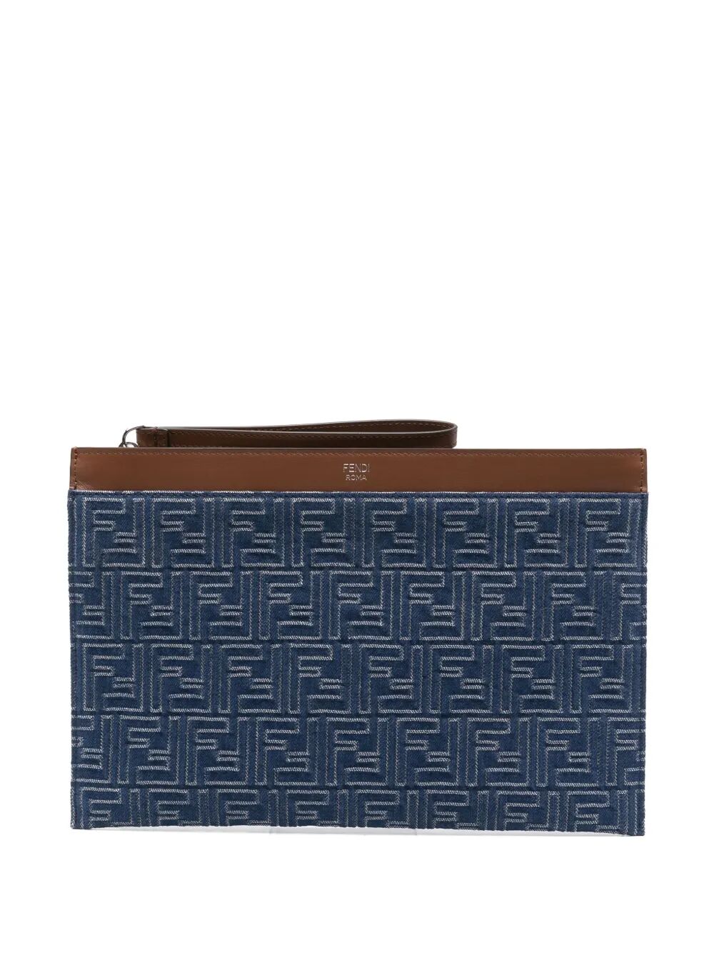 BLUE COTTON CLUTCHES Fendi BLUE UNI