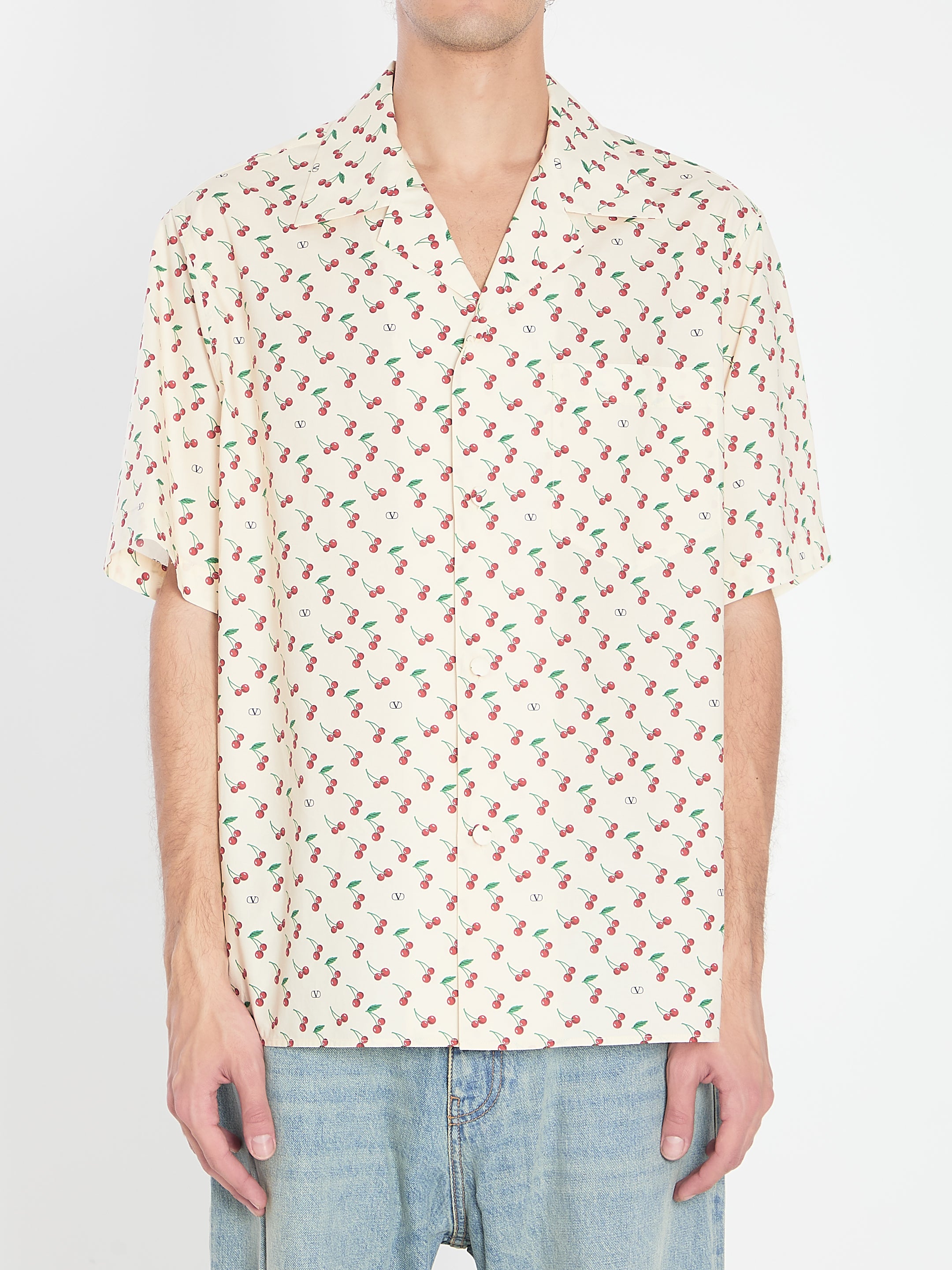 BOWLING CHERRYFIC SHIRT Valentino Garavani CREAM 46