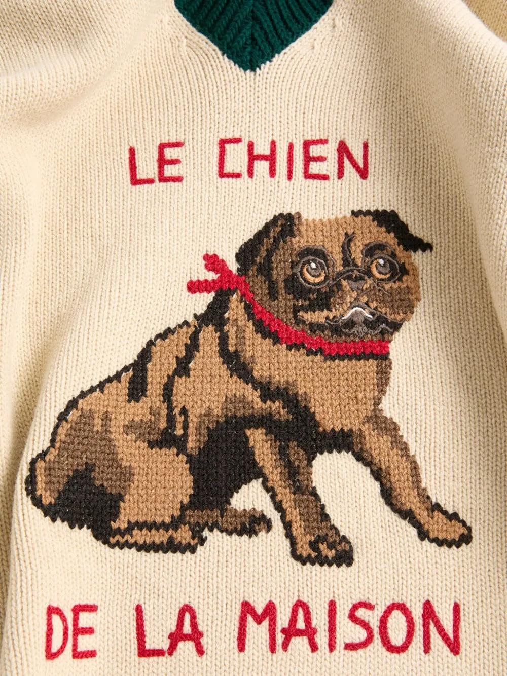 LE CHIEN DE LA MAISON PULLOVER Valentino Garavani