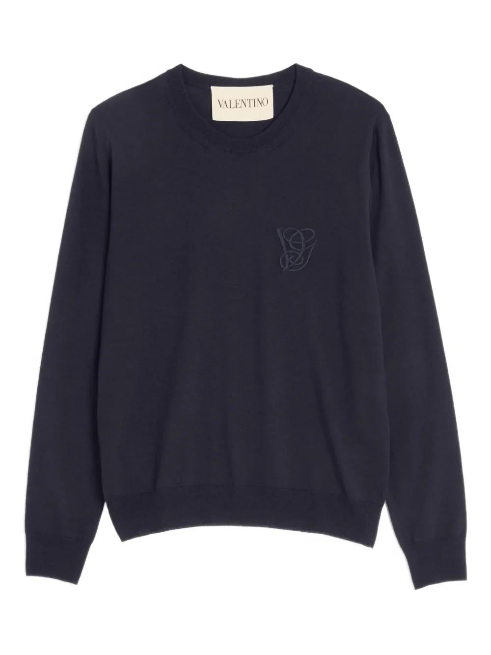 MAGLIA KNITWEAR Valentino ULTRAMARIN S