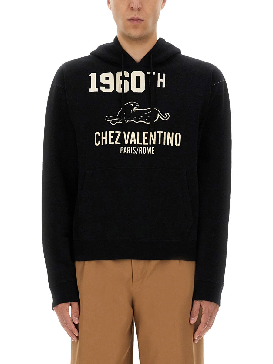CHEZ VALENTINO SWEATSHIRT Valentino Garavani BLACK M