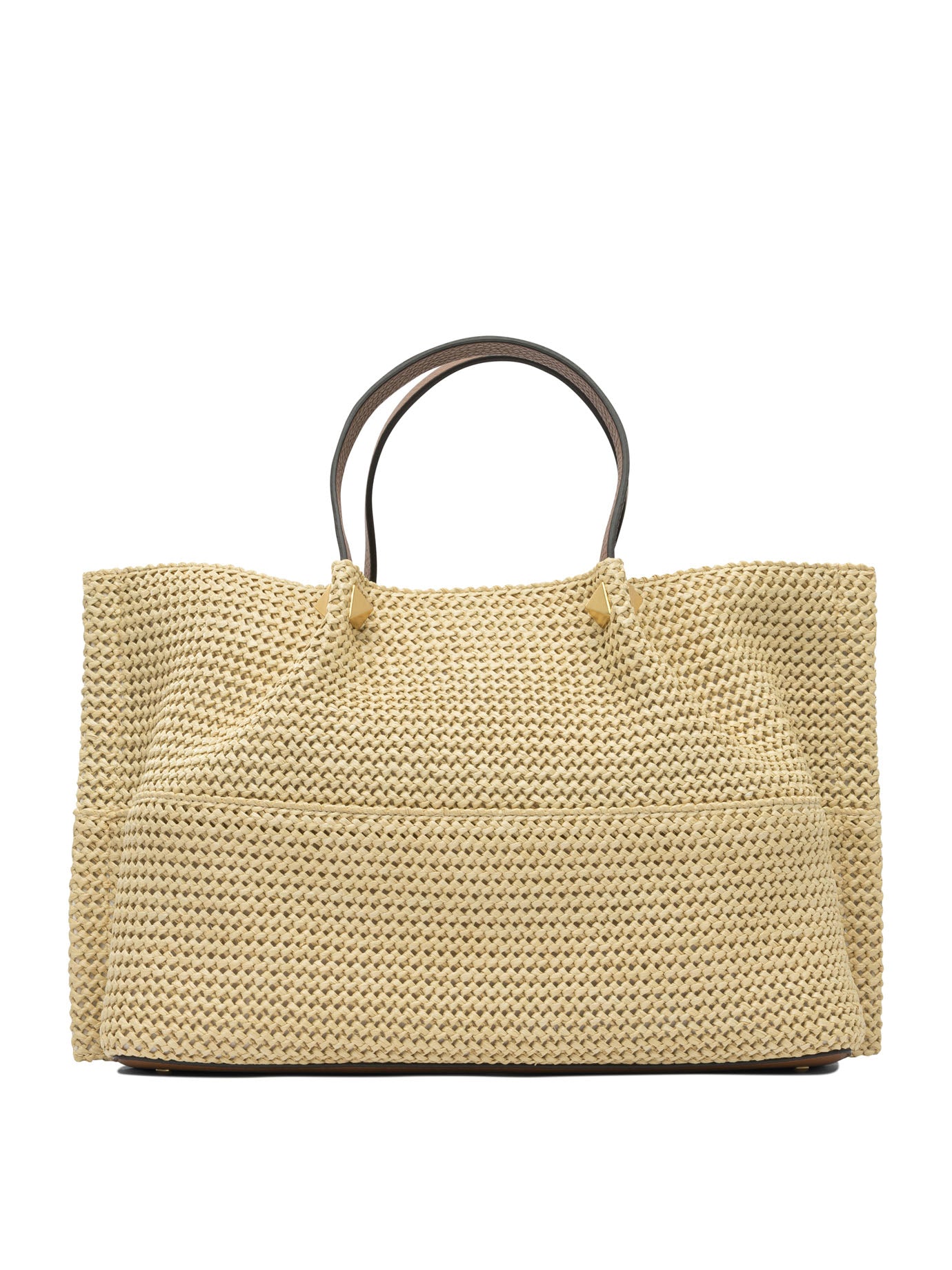 BEIGE VISCOSE SHOULDER BAG Valentino Garavani
