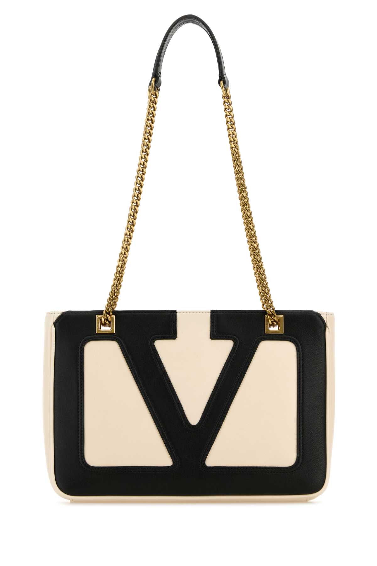 IVORY NAPPA LEATHER SMALL VIVA SUPERSTAR SHOULDER BAG Valentino Garavani WHITE TU