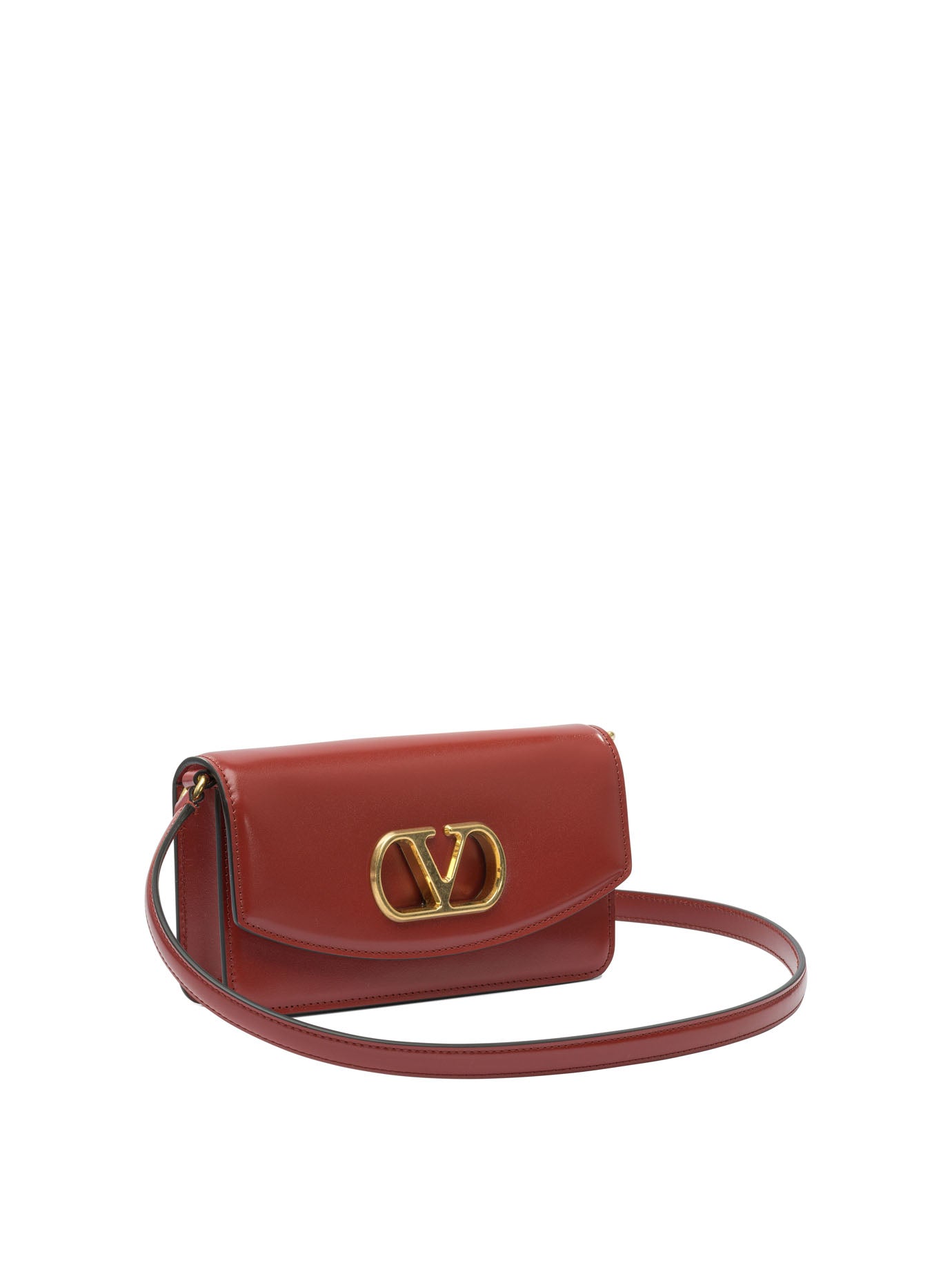 RED LEATHER CROSSBODY BAG Valentino Garavani
