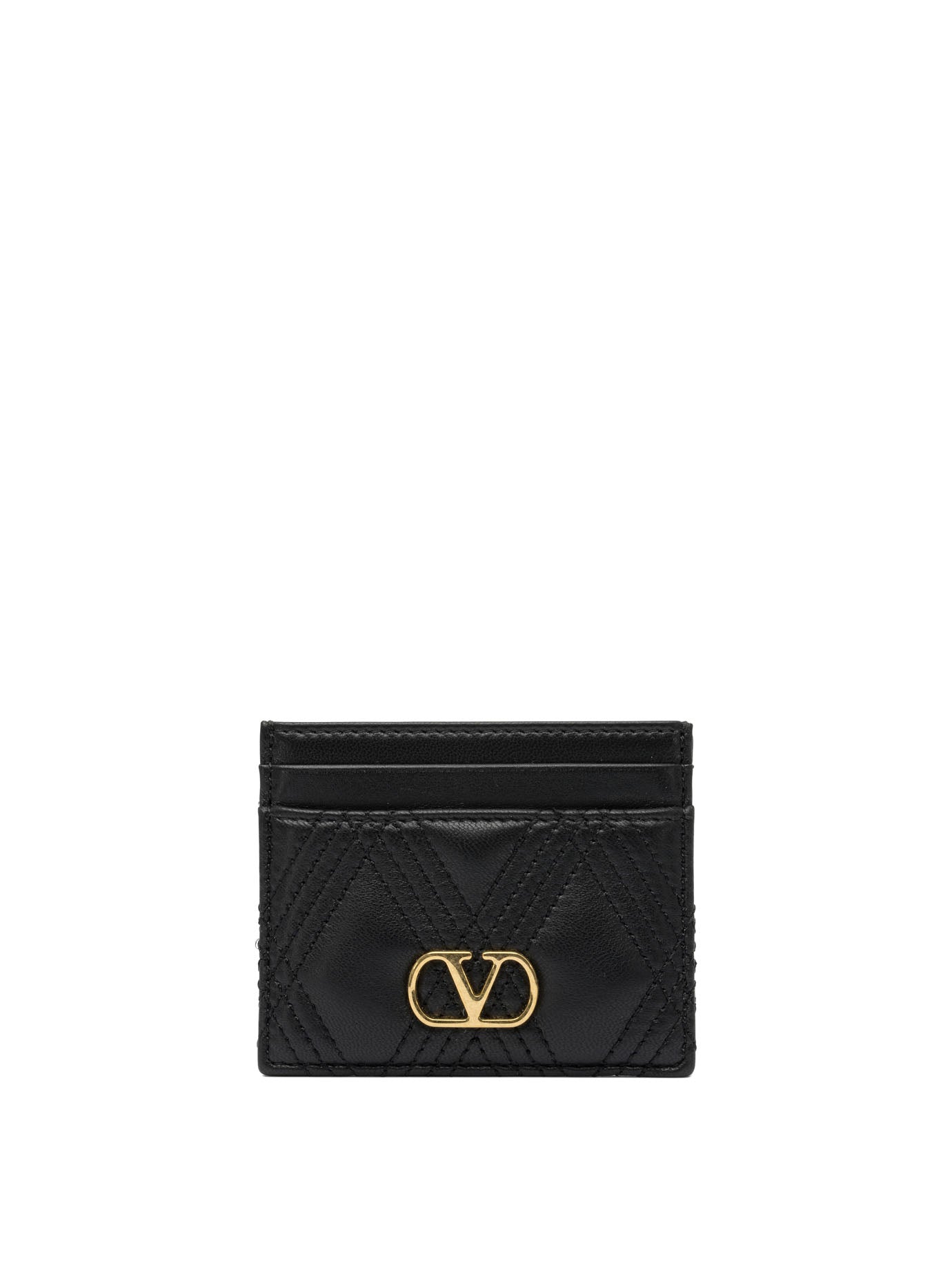 BLACK LEATHER WALLET Valentino Garavani BLACK U