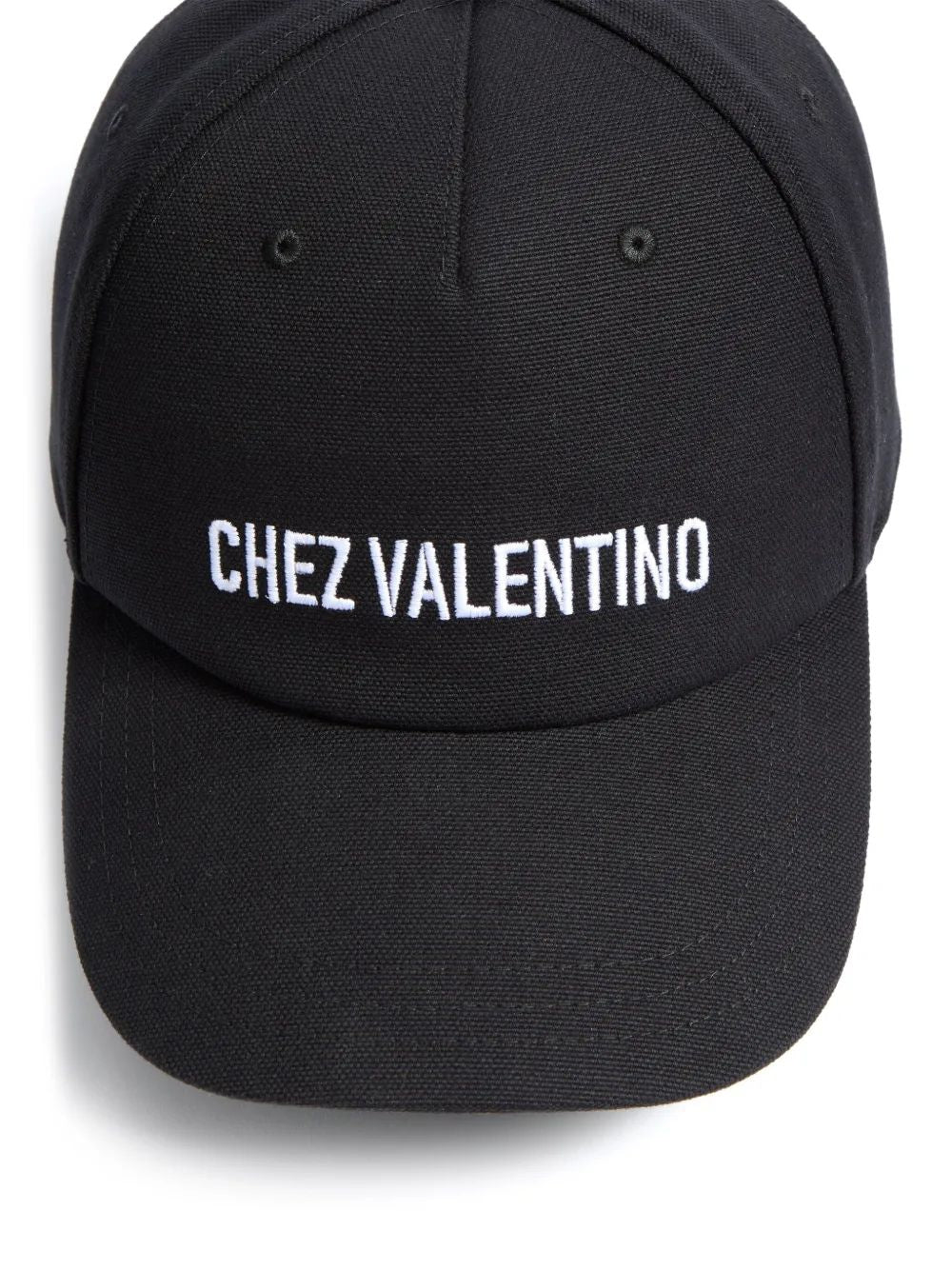 MIDNIGHT BLUE COTTON BASEBALL CAP Valentino Garavani
