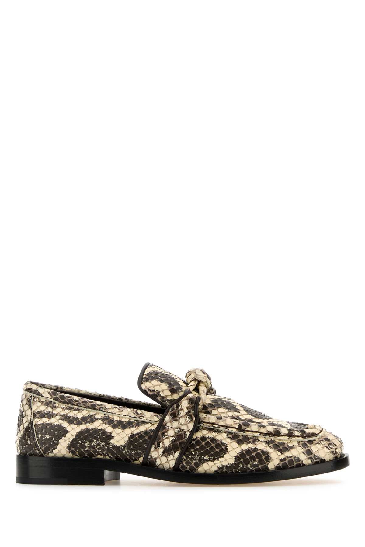 MULTICOLOR LEATHER ASTAIRE LOAFERS Bottega Veneta MULTICOLOURED 38