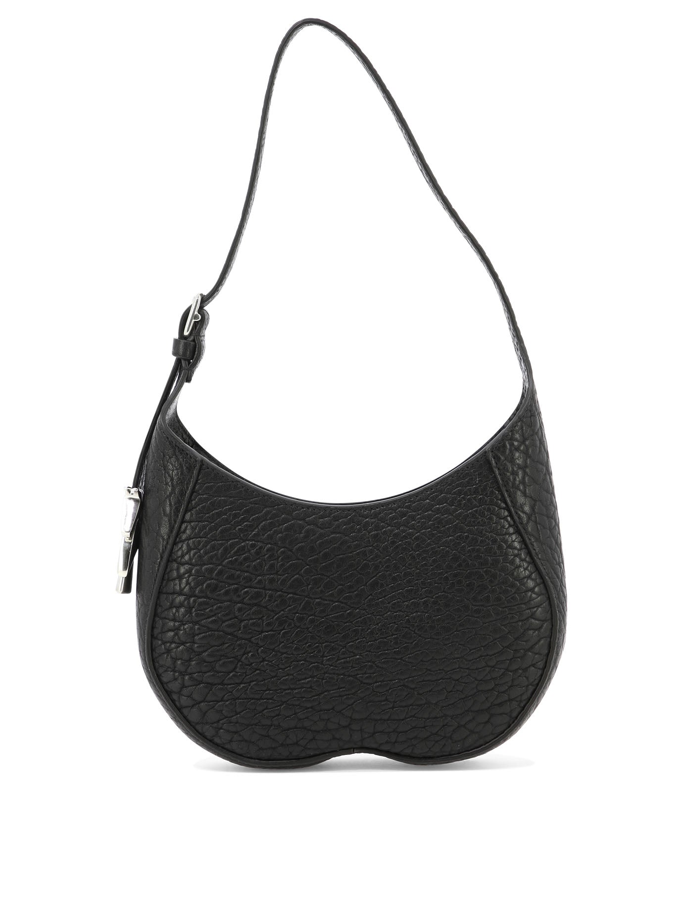 LEATHER BLACK SHOULDER BAG Burberry BLACK U