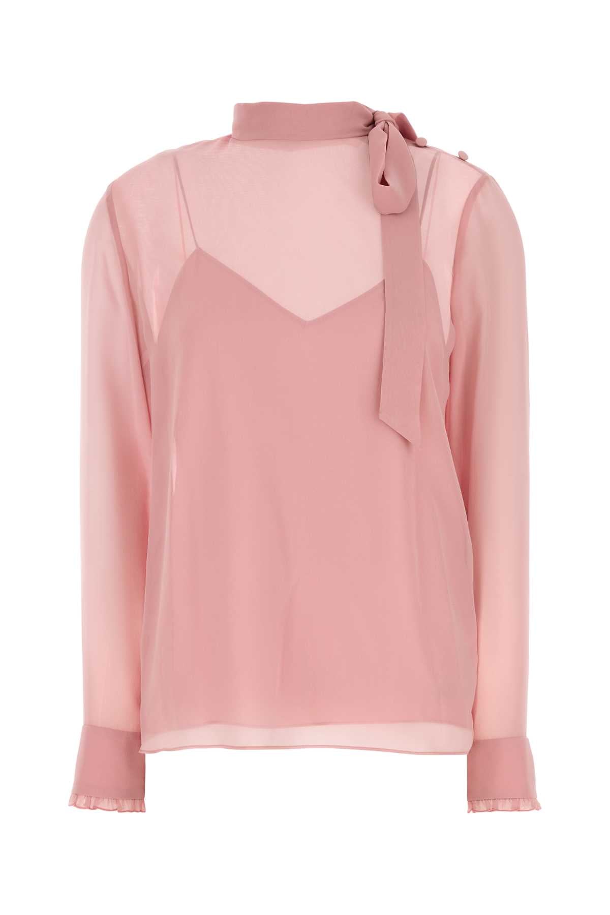 PINK CREPE BLOUSE Gucci PINK 42