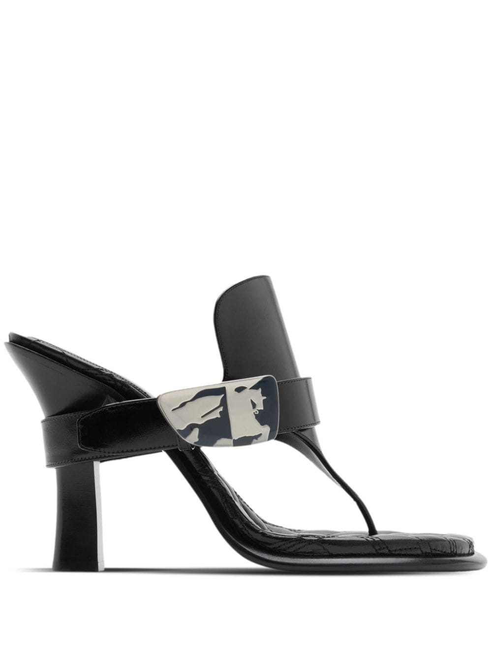 "BAY" 105MM SANDALS Burberry BLACK 37