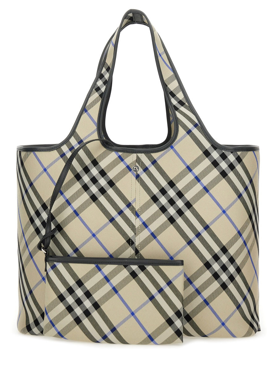 MULTICOLOUR COTTON HANDBAGS Burberry