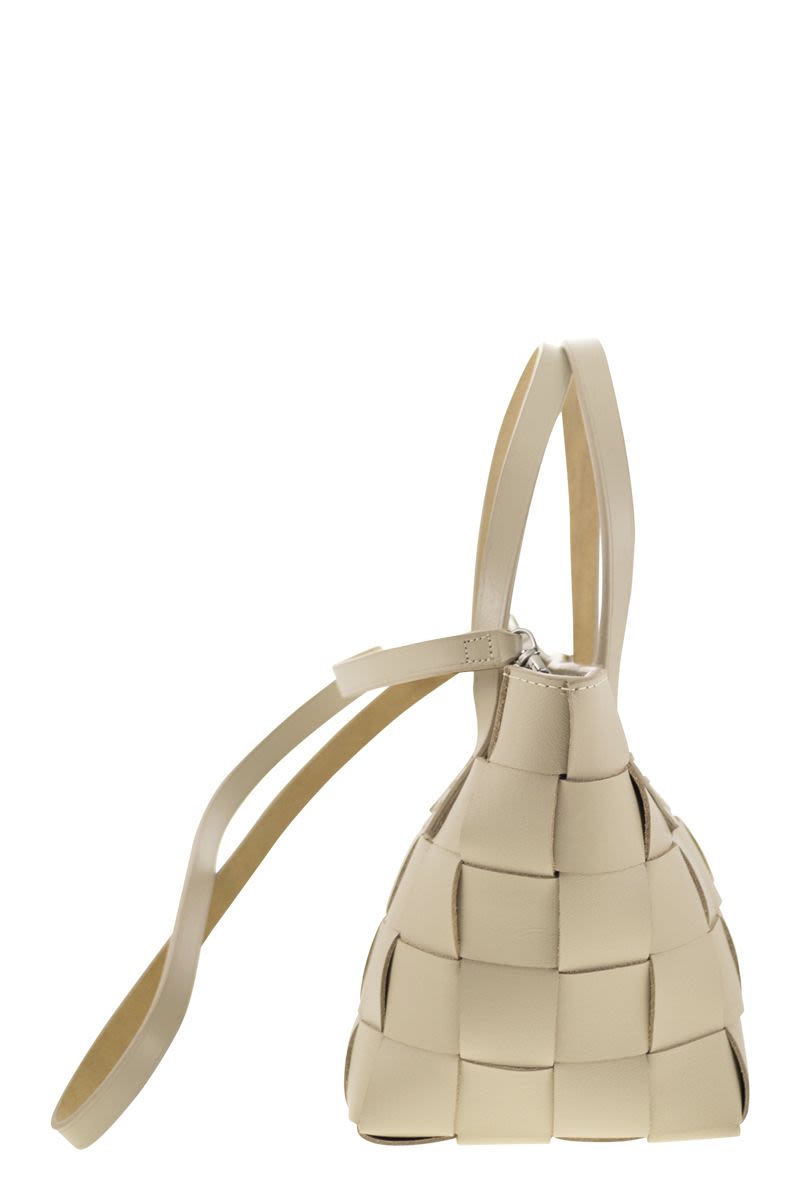 JAPAN MINI - WOVEN LEATHER BAG Dragon