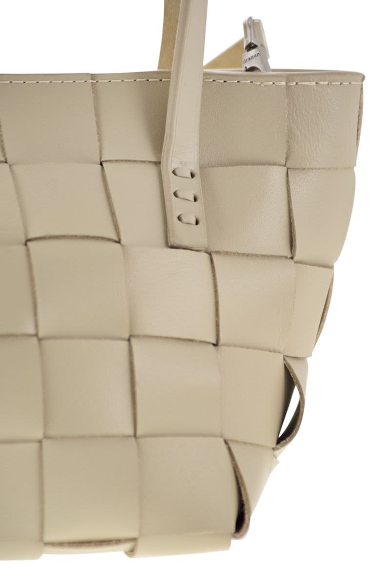 JAPAN MINI - WOVEN LEATHER BAG Dragon