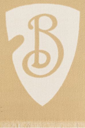 BEIGE WOOL SCARF Burberry