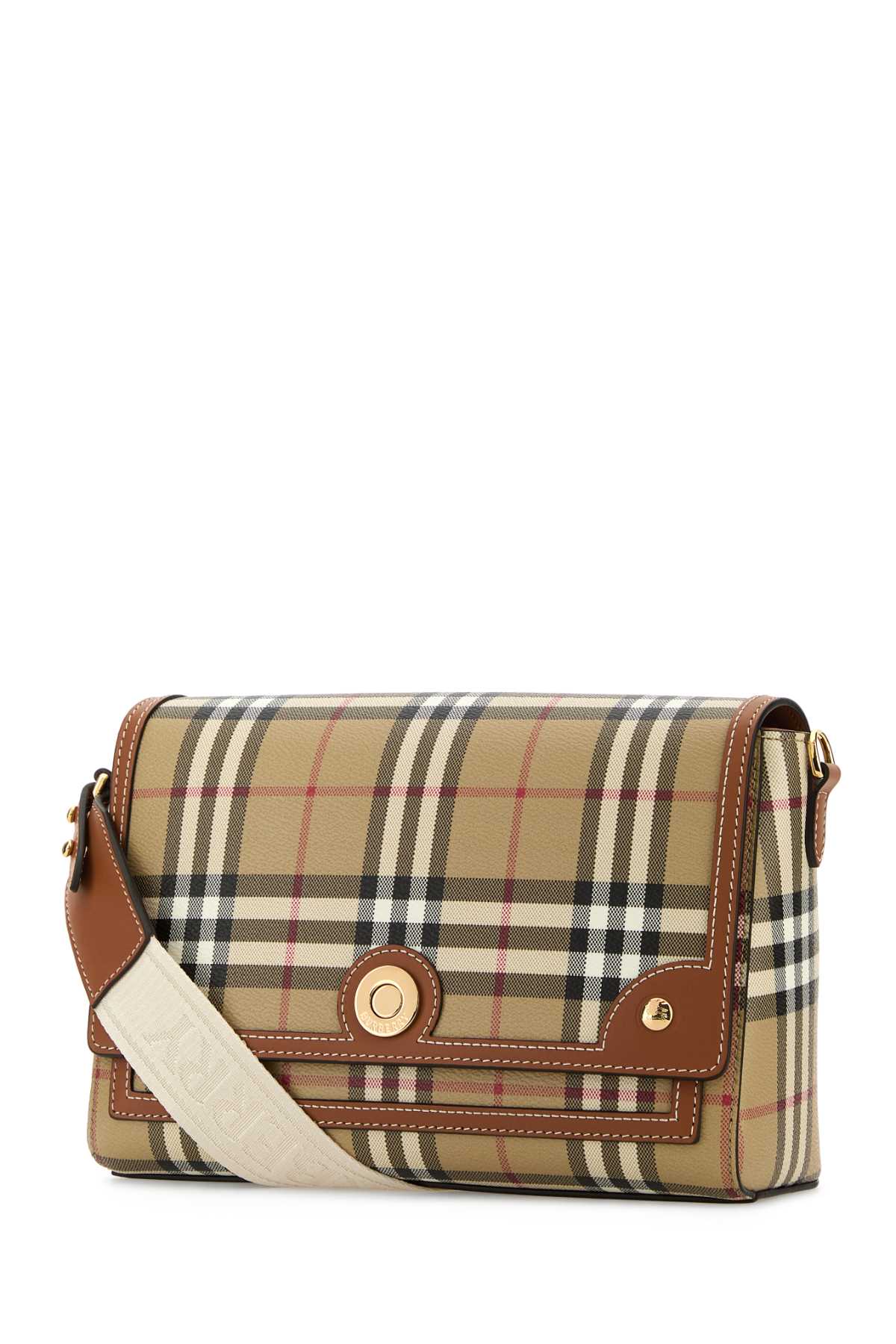 PRINTED CANVAS CROSSBODY BAG Burberry CHECKED TU