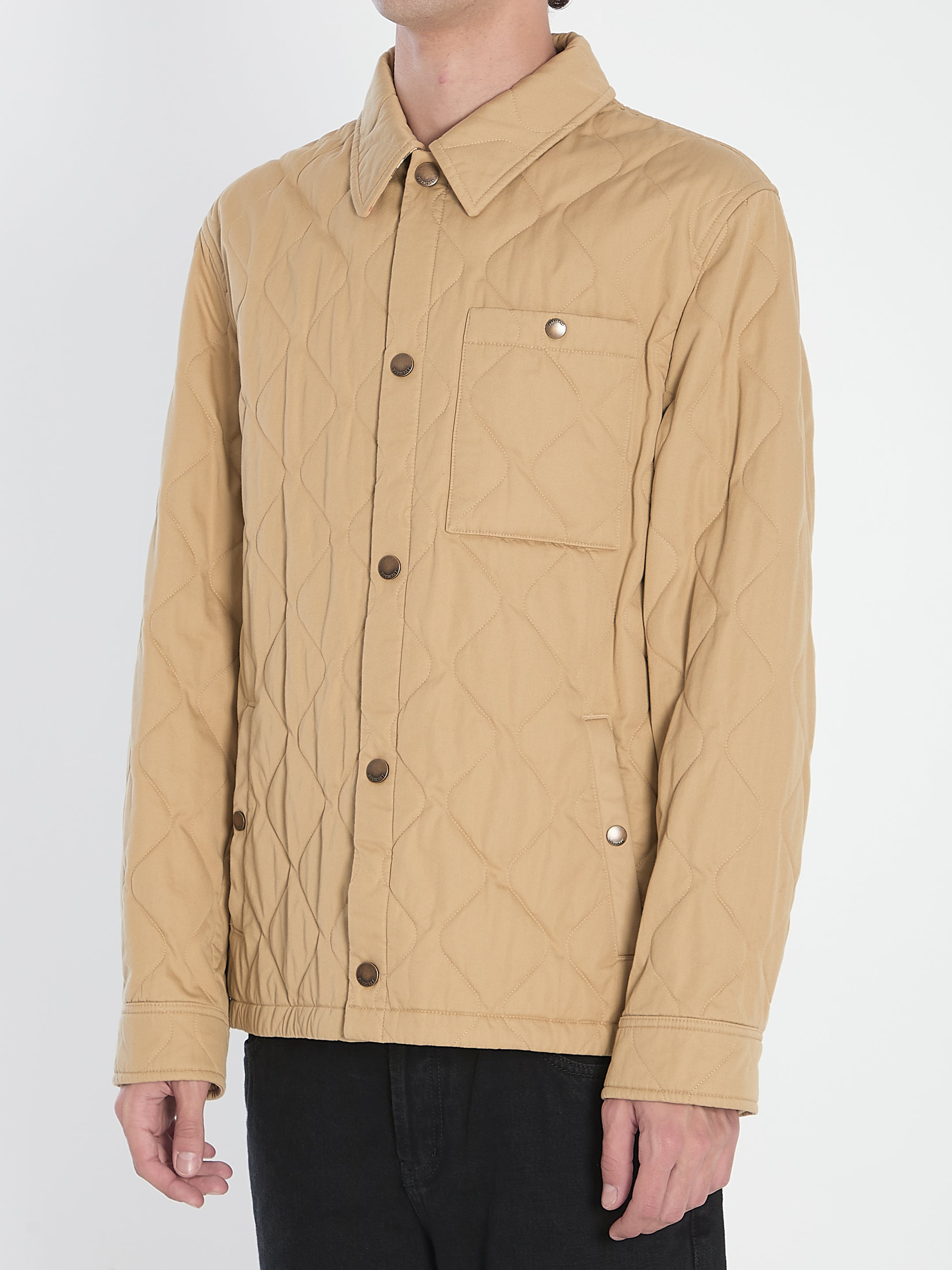QUILTED GABARDINE JACKET Burberry