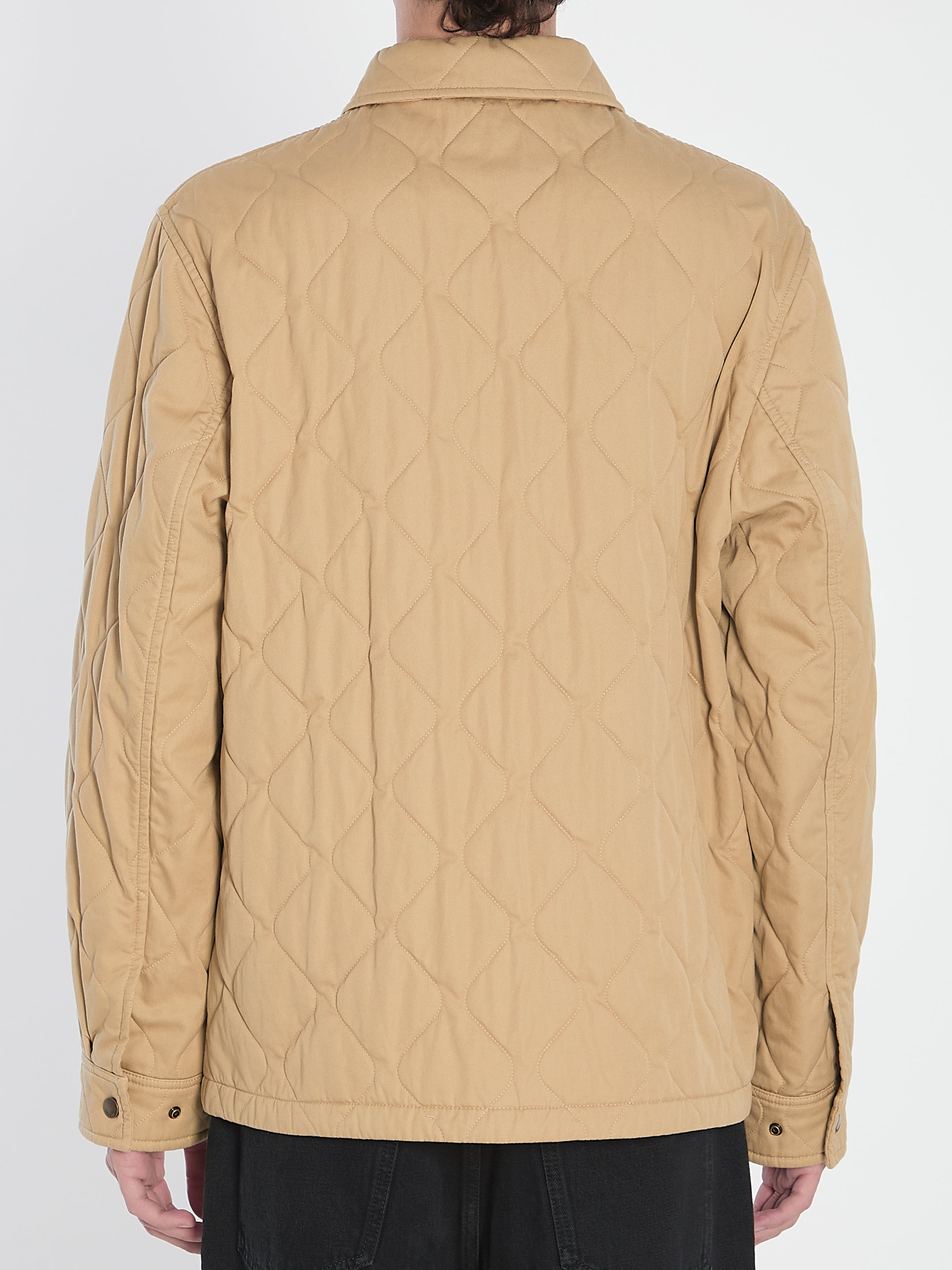 QUILTED GABARDINE JACKET Burberry