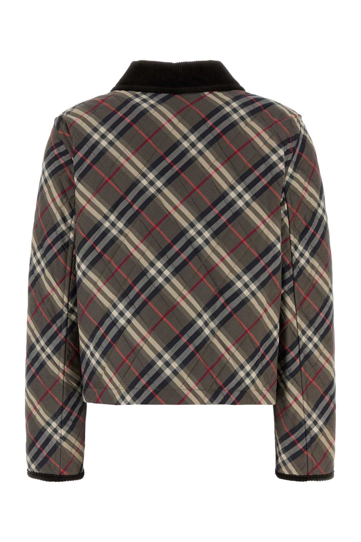 EMBROIDERED COTTON JACKET Burberry