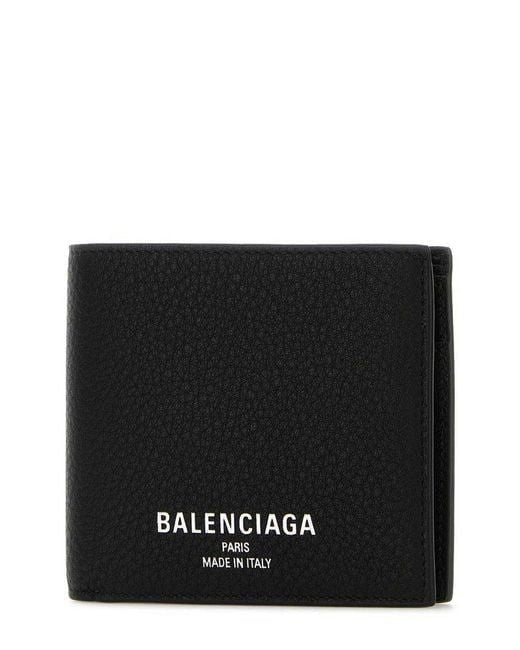 BIFOLD WALLET WITH LOGO PRINT Balenciaga
