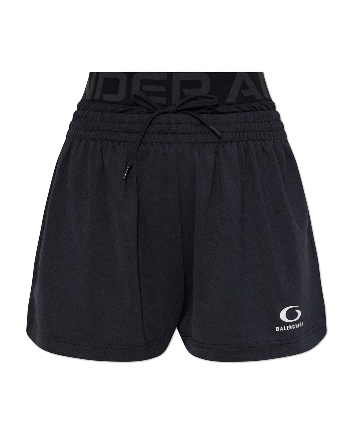 UNDER ARMOUR® RUNNING SHORTS Balenciaga BLACK L
