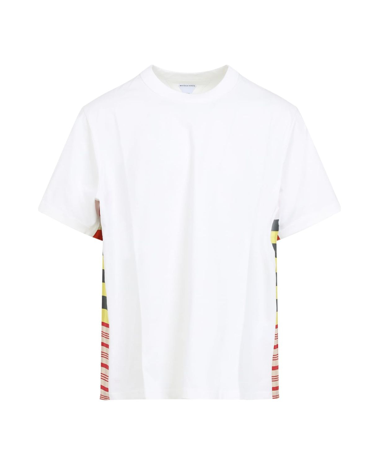 CHECKERED TSHIRT MADE OF SOFT COTTON JERSEY Bottega Veneta