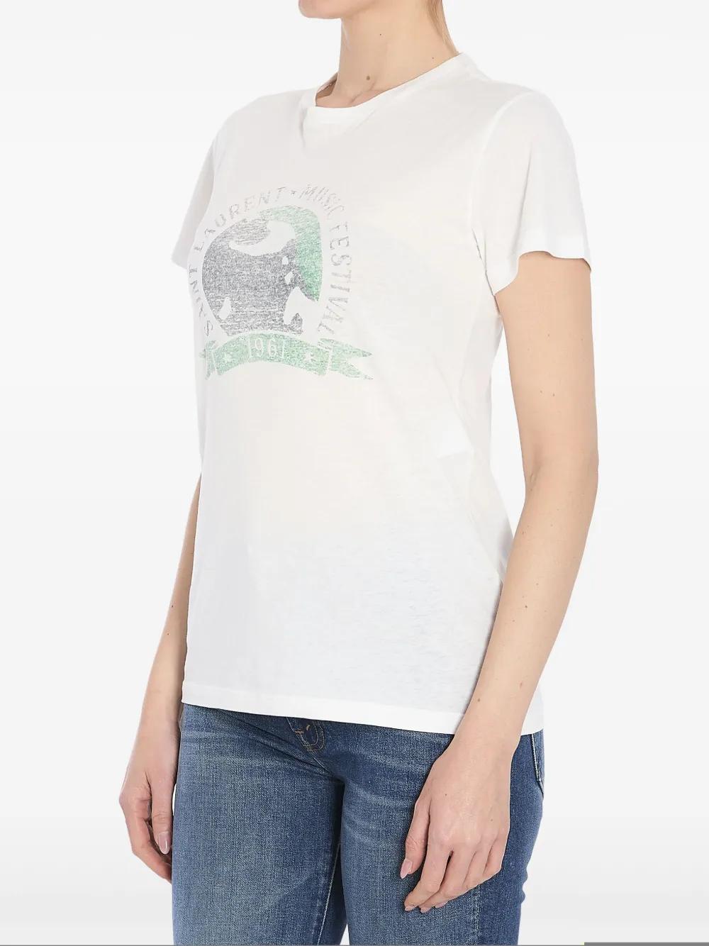 MUSIC FESTIVAL TSHIRT Saint Laurent