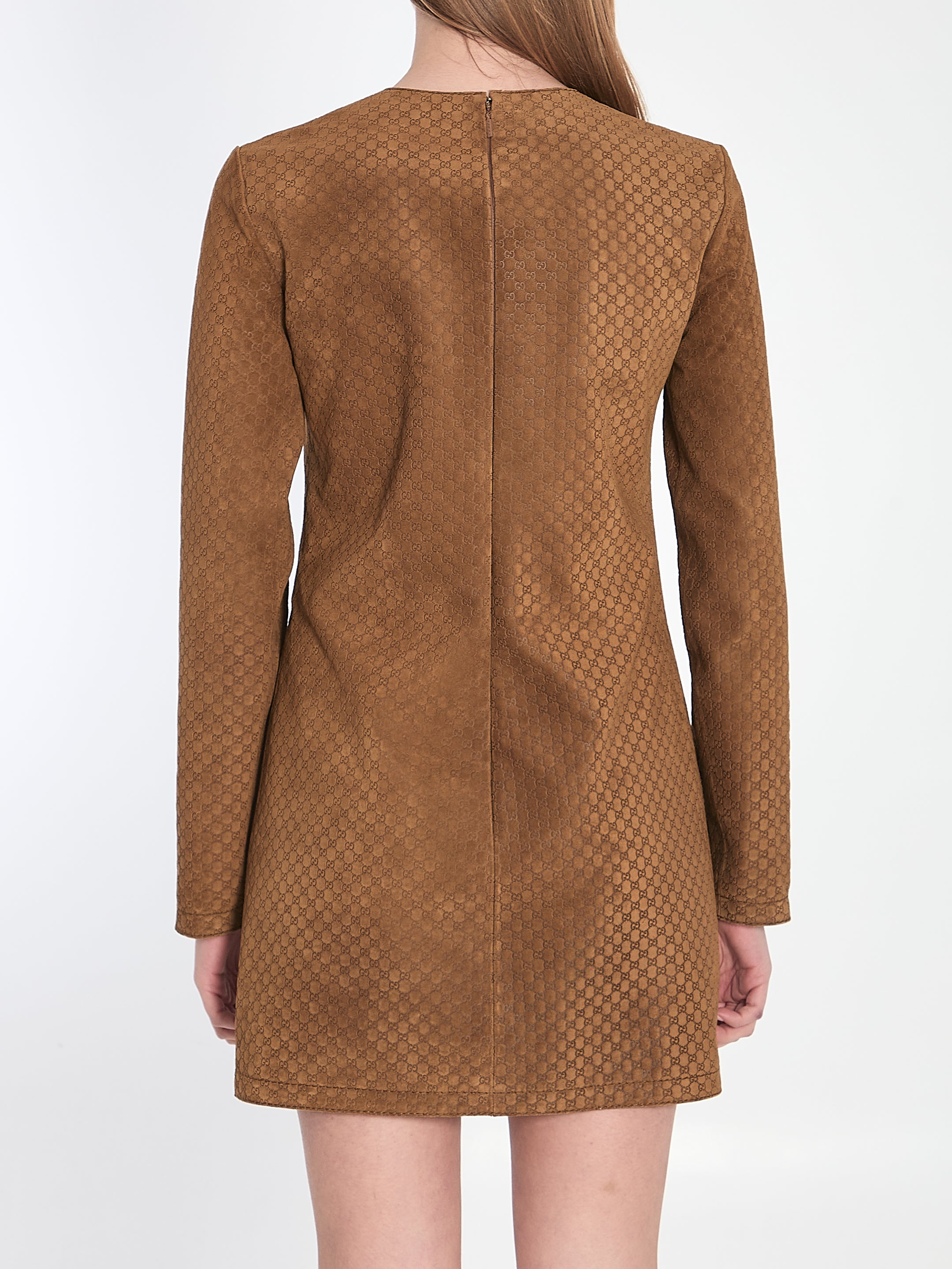 GG SUEDE MINI DRESS Gucci