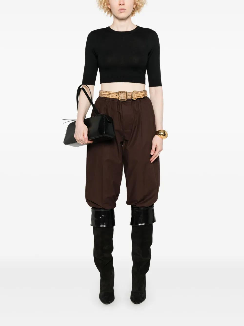 WOOL CROP TOP Saint Laurent