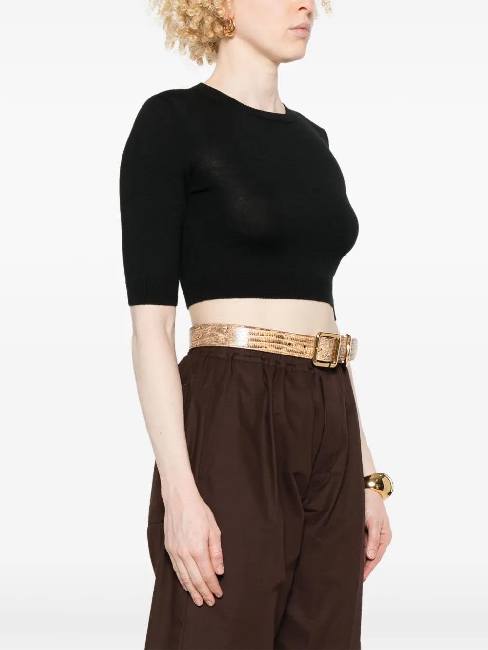WOOL CROP TOP Saint Laurent