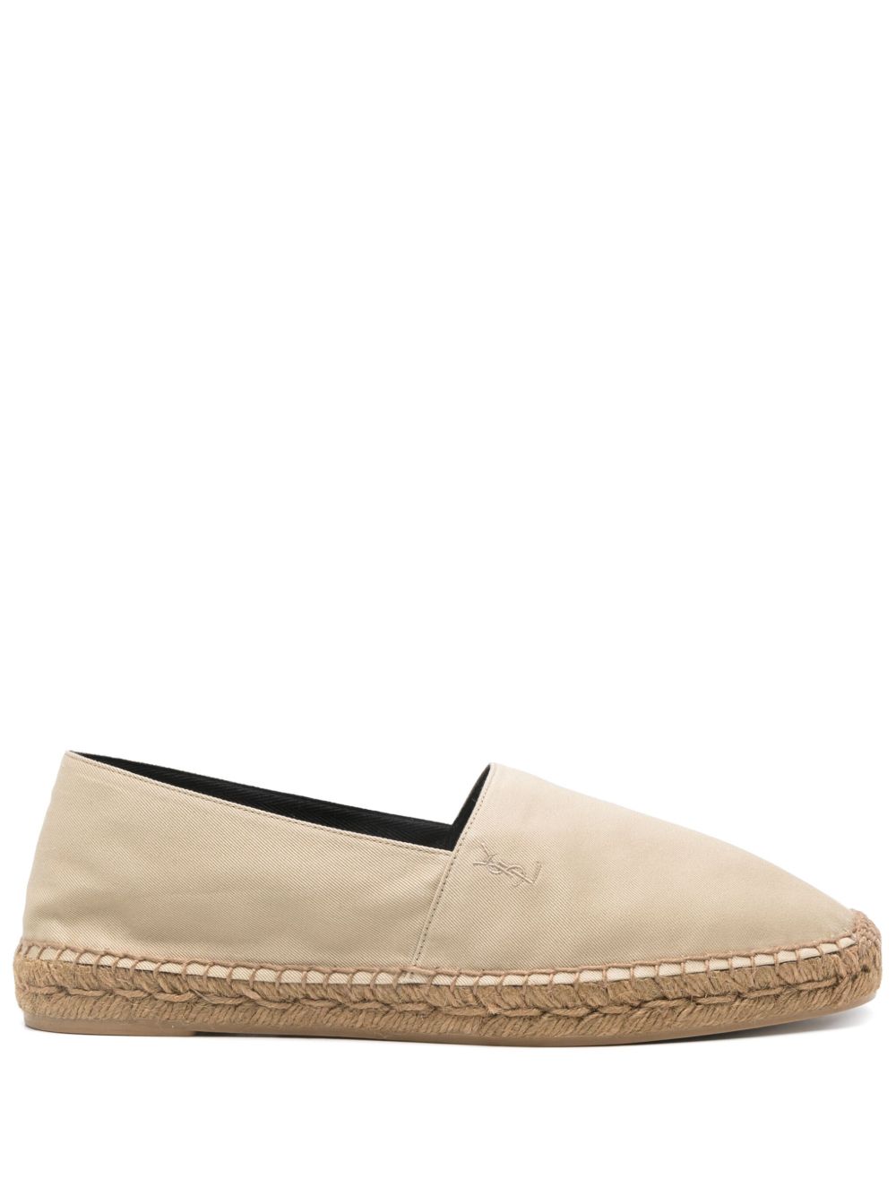 COTTON GABARDINE ESPADRILLE Saint Laurent BEIGE 42