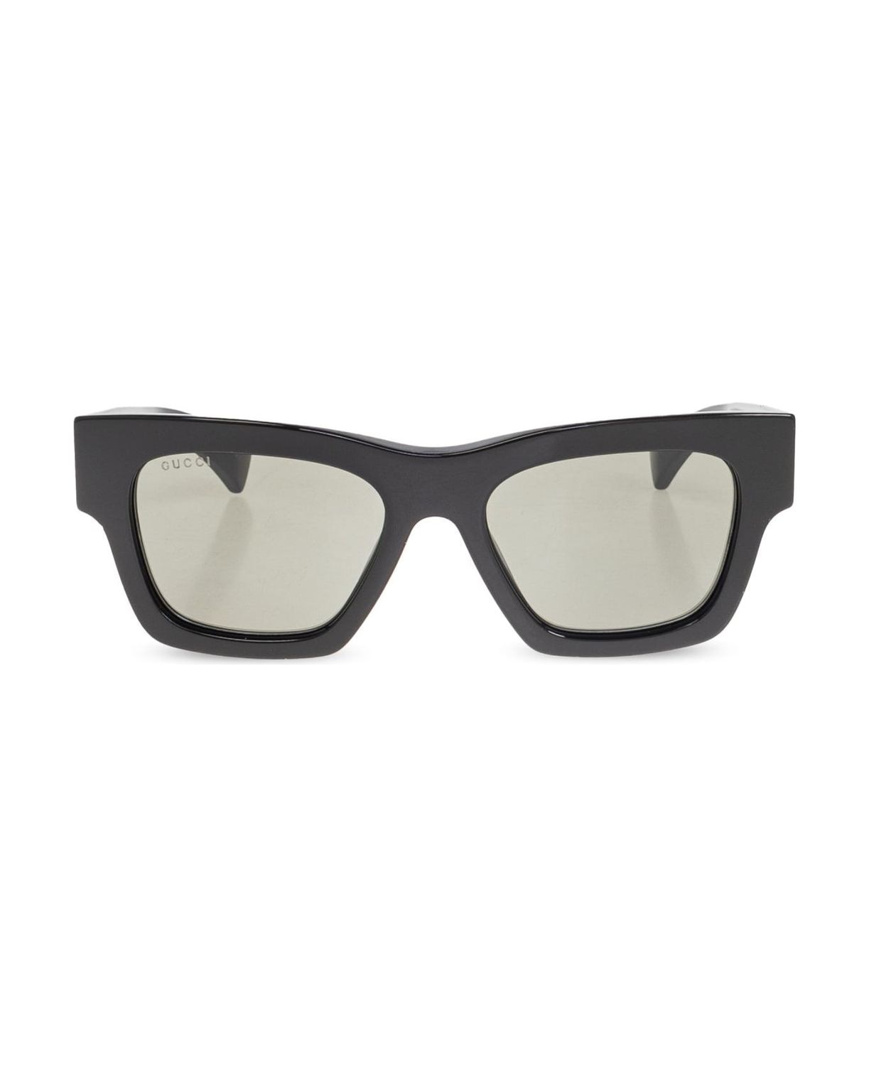 RECTANGULAR SUNGLASS Gucci BLACK UNI