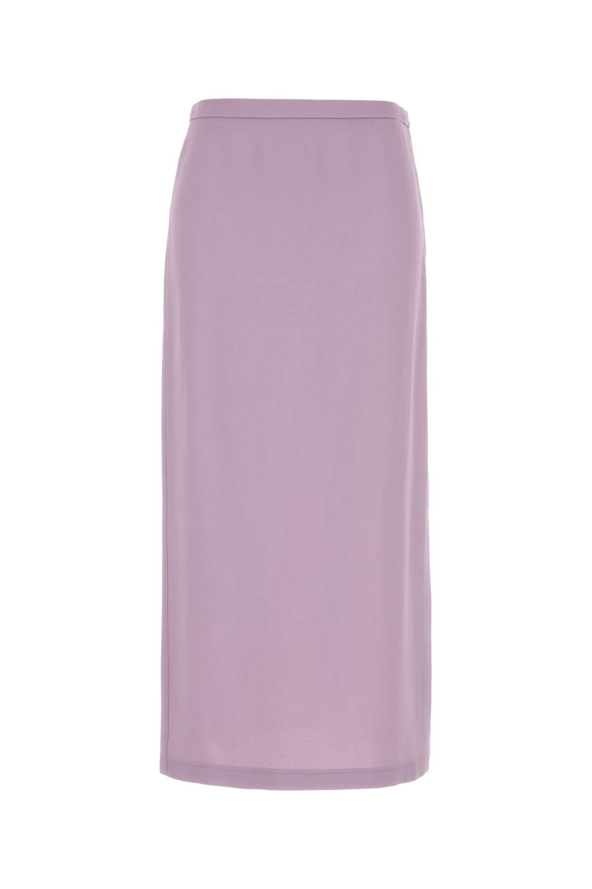LILAC CREPE SKIRT Gucci PURPLE 40