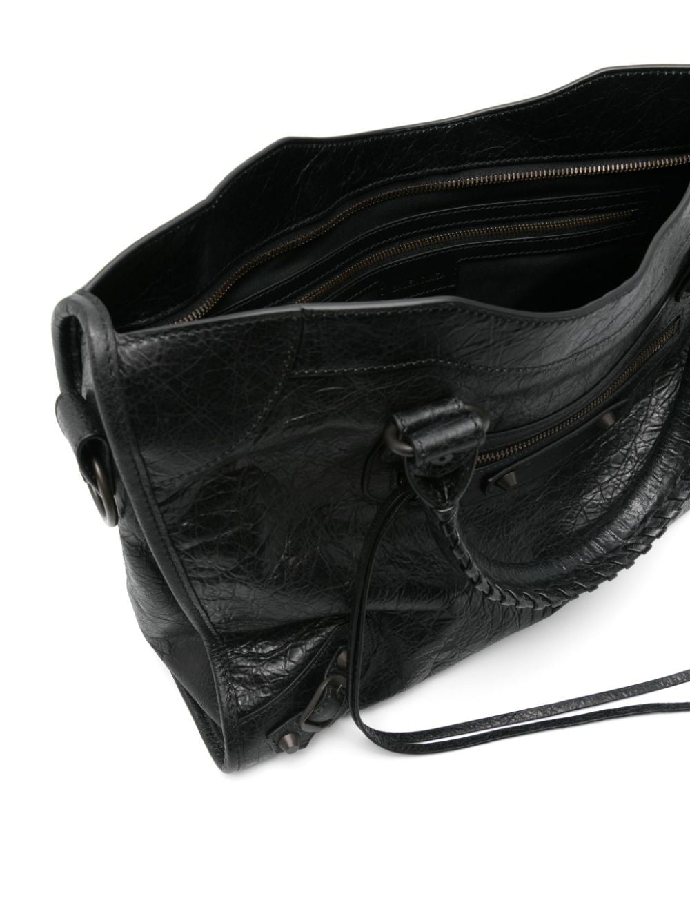BLACK LEATHER MEDIUM LE CITY HANDBAG Balenciaga