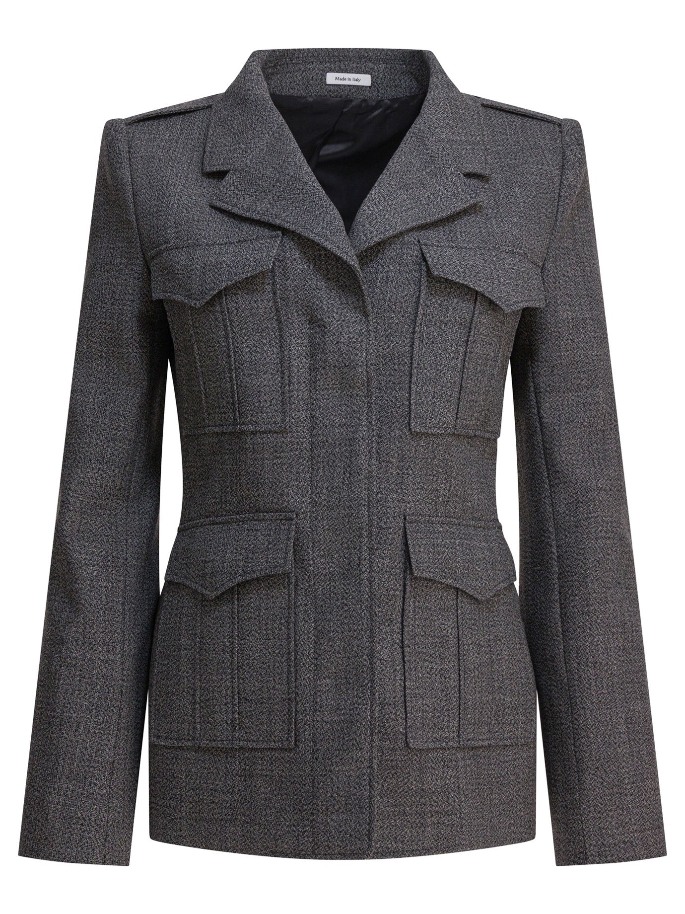 GREY WOOL JACKET Alexander McQueen GREY 40