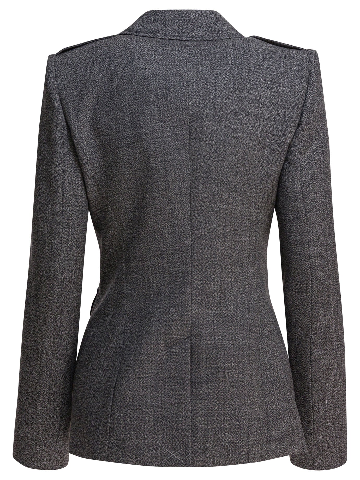 GREY WOOL JACKET Alexander McQueen