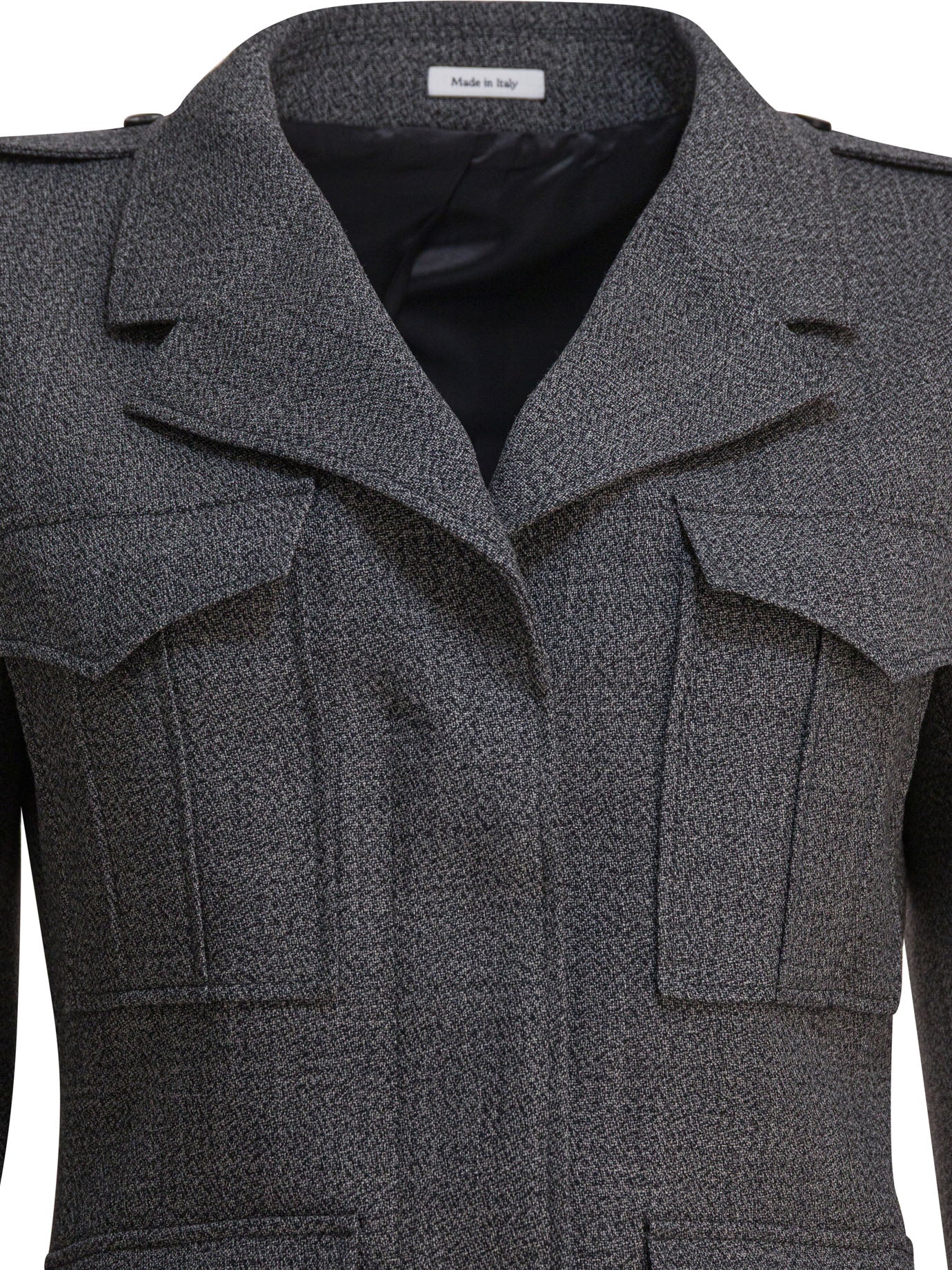 GREY WOOL JACKET Alexander McQueen