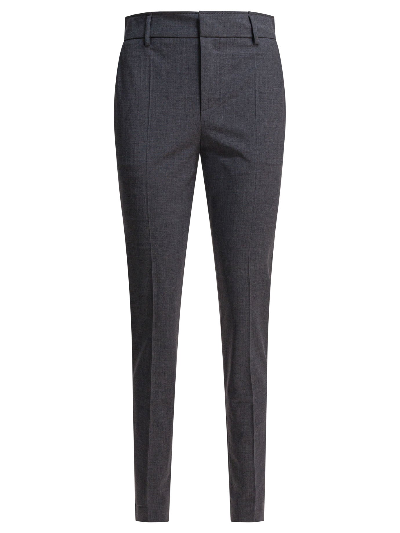 GREY WOOL PANTS Alexander McQueen GREY 40