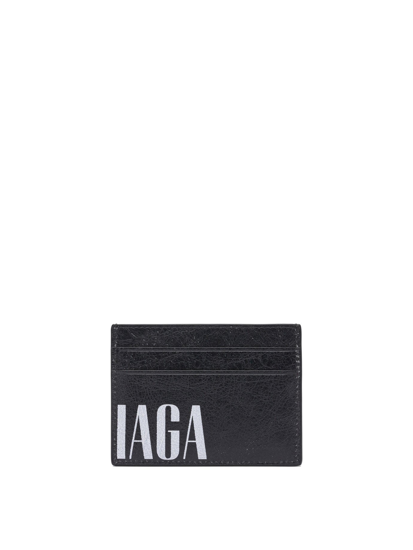 LEATHER BLACK WALLET Balenciaga