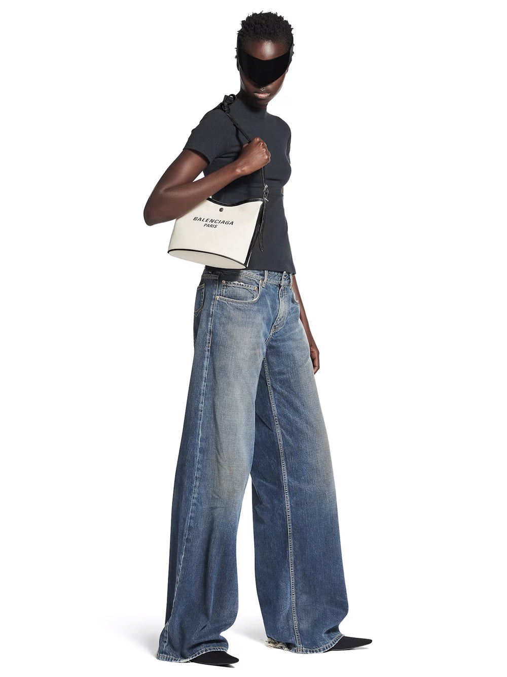 CANVAS SHOULDER BAG Balenciaga