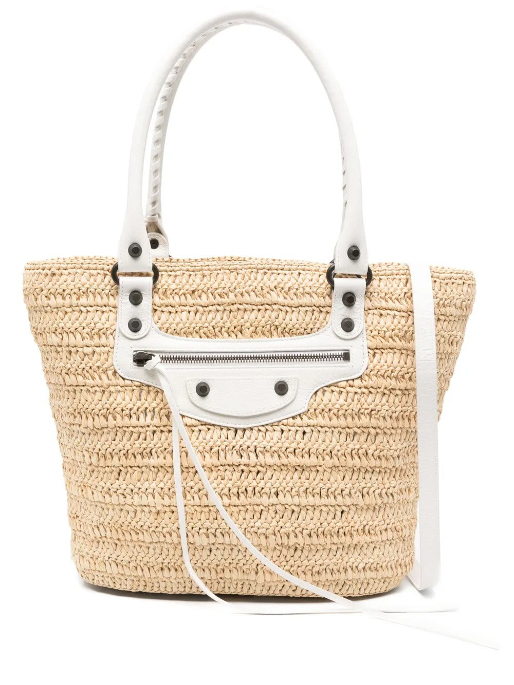 LE CITY RAFFIA BAG Balenciaga panna TU