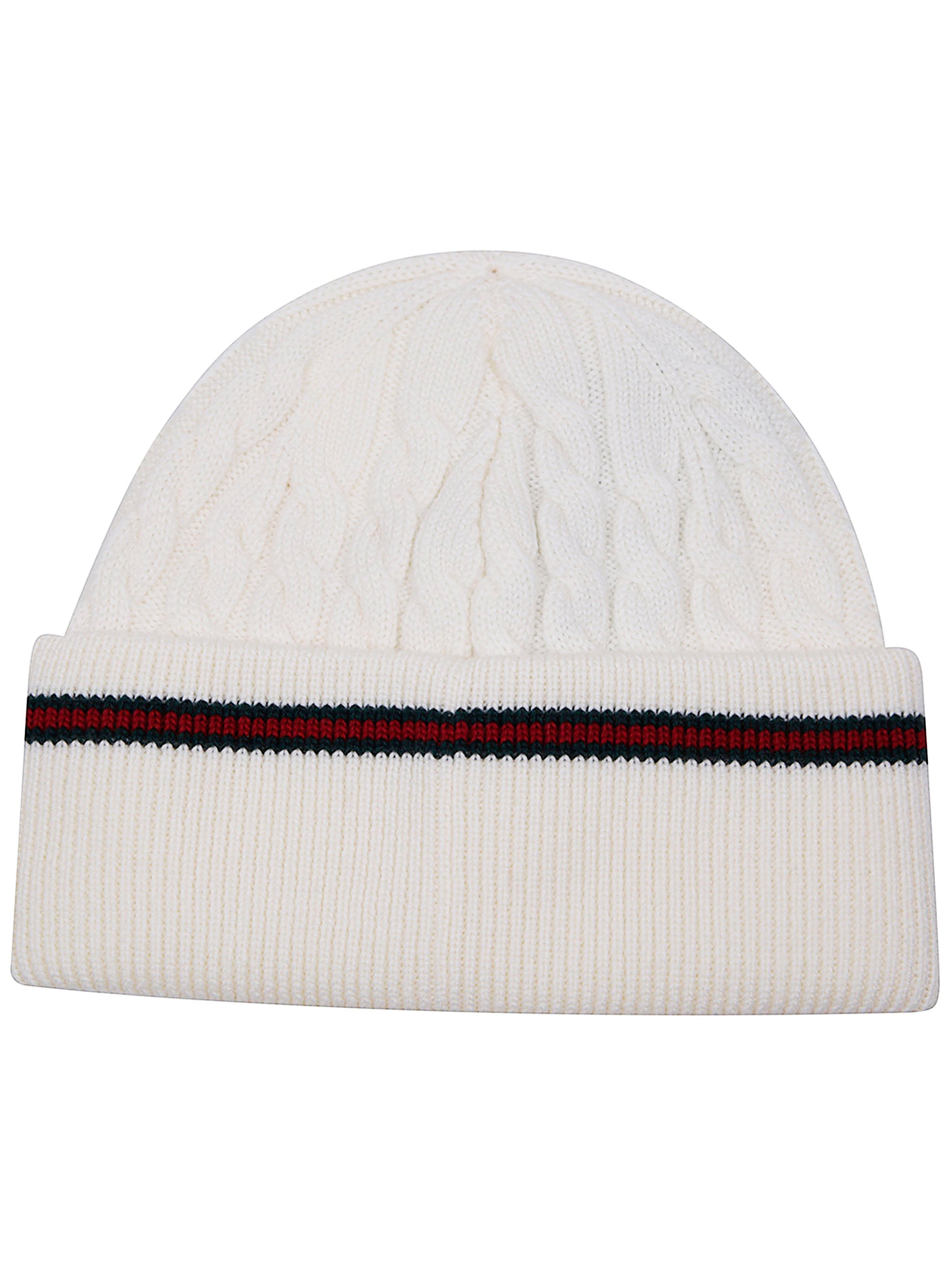 HAT "TRESY JUNIOR TRICOT" GUCCI KIDS WHITE L