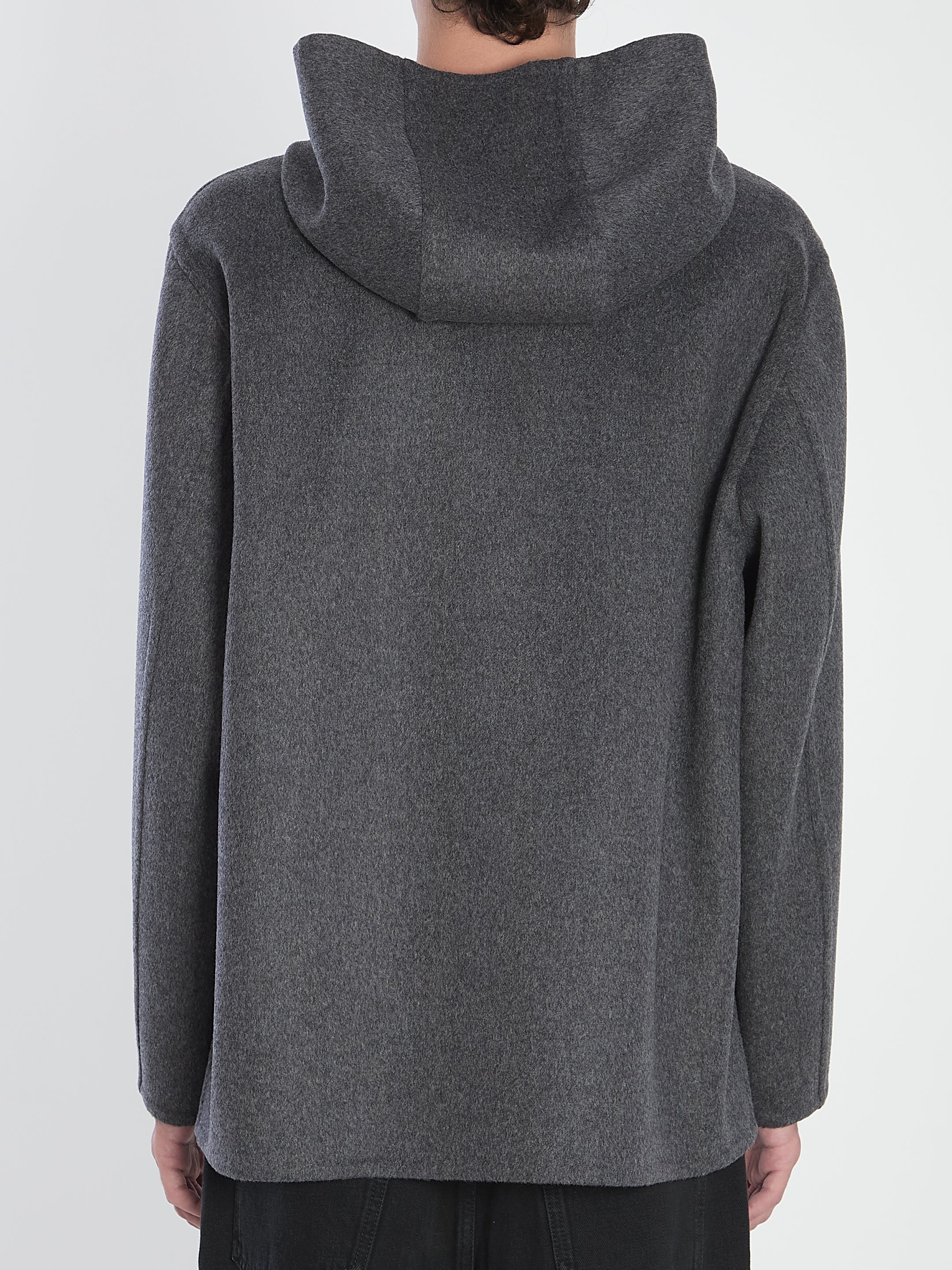 DARK GREY WOOL SWEATSHIRT Bottega Veneta
