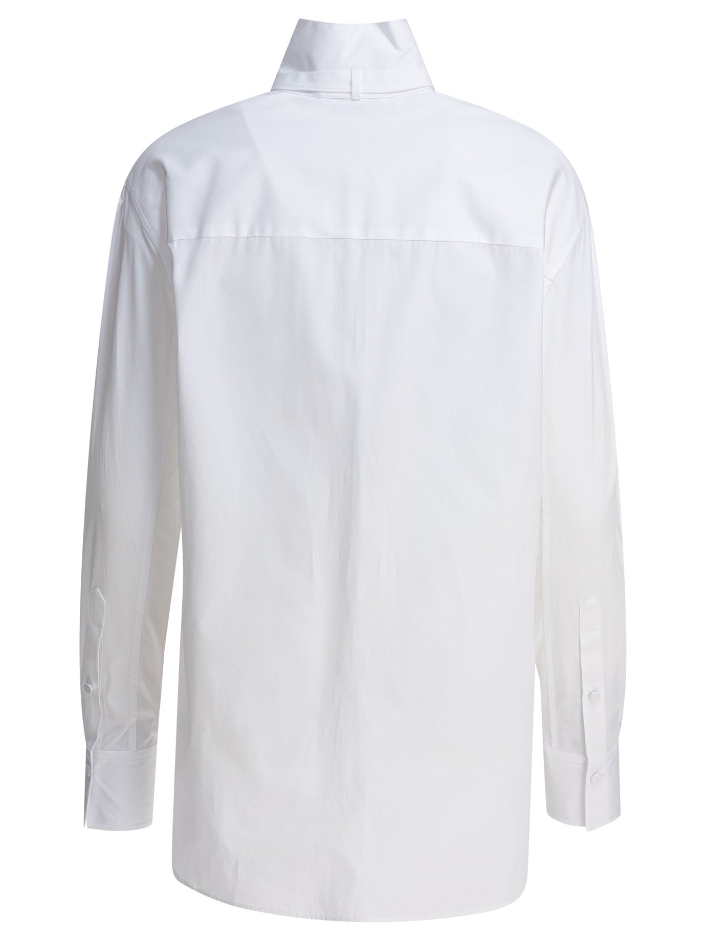 WHITE COTTON SHIRT Alexander McQueen