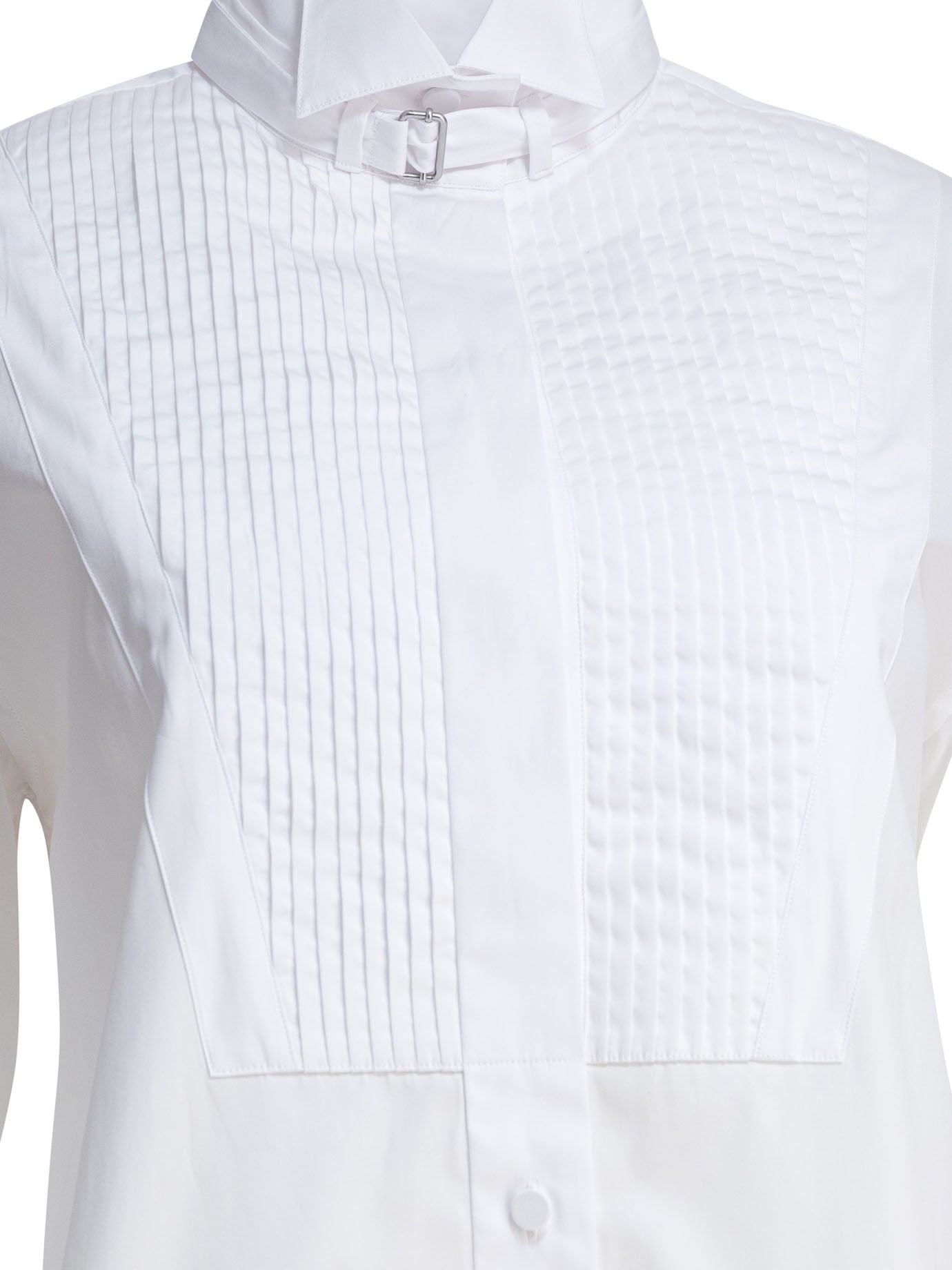 WHITE COTTON SHIRT Alexander McQueen